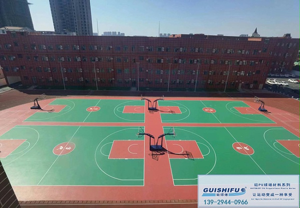 北京篮球场地面材料