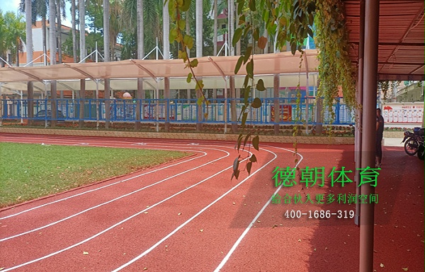 天津做学校混合型塑胶跑道
