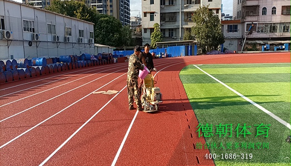 青海做学校混合型塑胶跑道