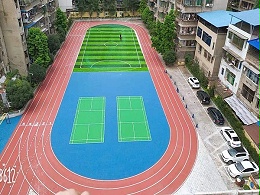 学校塑胶跑道材料