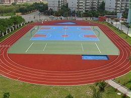 新国标透气型塑胶跑道