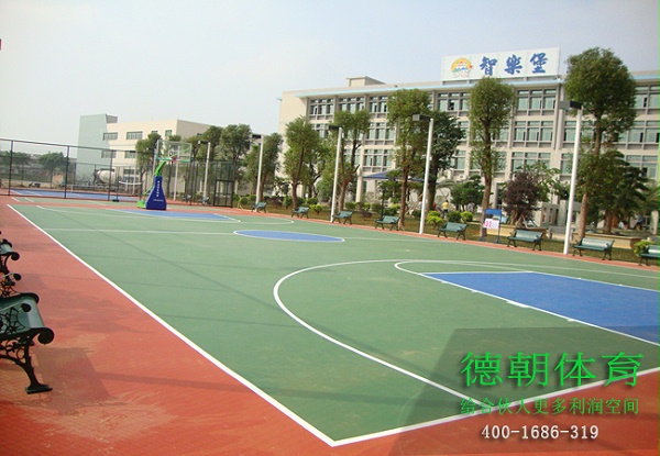 硅PU球场材料