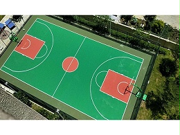 硅PU篮球场