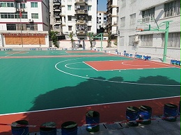 硅pu球场材料