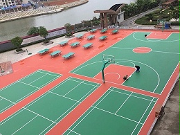 新国标硅PU球场材料