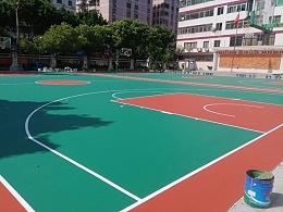 篮球场地面材料