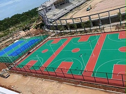 重庆篮球场地面材料
