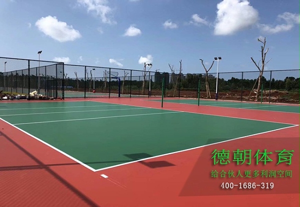硅PU球场地面