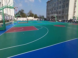 西藏篮球场地面材料
