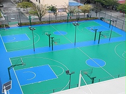 陕西篮球场地面材料