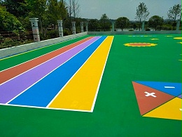 新国标彩色EPDM塑胶跑道