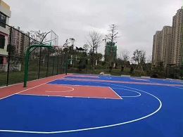 广东铺设硅PU篮球场的标准造价