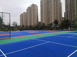 福建铺设硅PU篮球场的标准造价