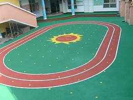 新国标彩色EPDM塑胶跑道
