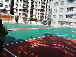 硅pu球场材料