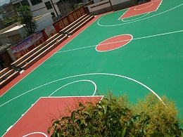 硅PU球场材料