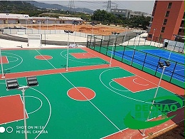 硅PU球场材料