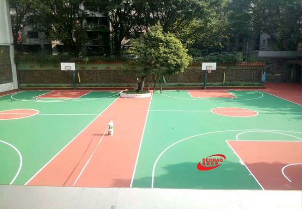 西藏丙烯酸篮球场