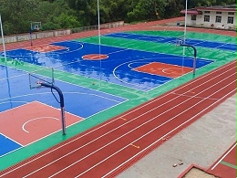 学校塑胶跑道材料