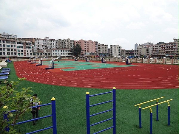 新国标全塑型塑胶跑道